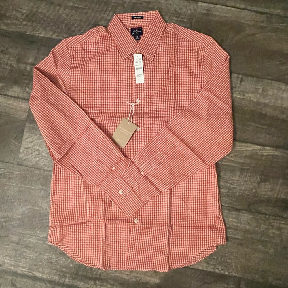 J. Crew Plaid Button Down NWT - Picture 2 of 2